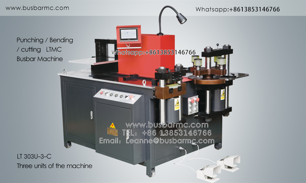 LT 303U-3-C CNC Busbar Processing Machine Busbar Punching Cutting Bending Equipment Tool For Transformer